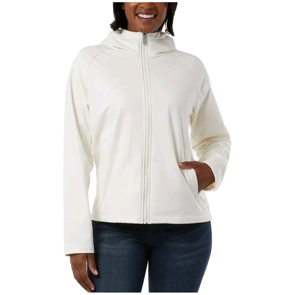 32 Degrees‎ Women's Softshell Jacket, Cream, Large
